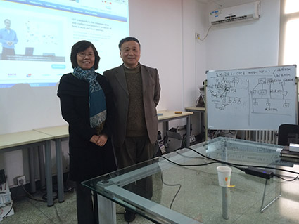 2016年(nián)1月FDT組織主席譚海玲女士訪問北京鼎實